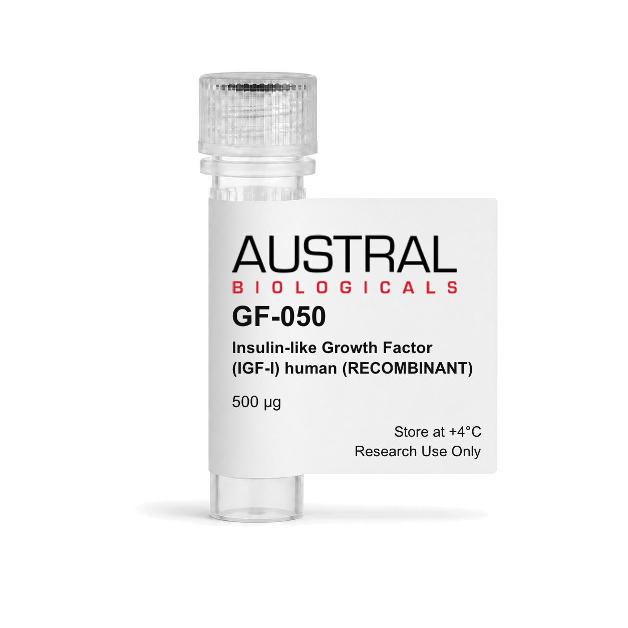Austral Biologicals GF-050 - Insulin-like Growth Factor (IGF-I) human (RECOMBINANT), 500 µg