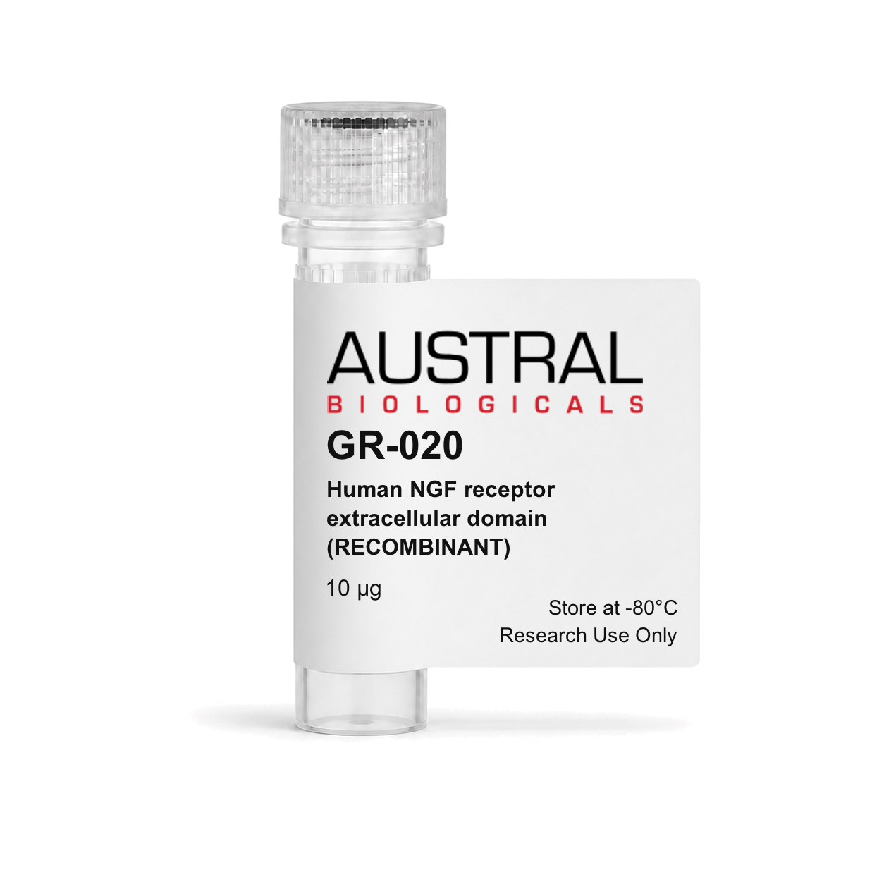 Austral Biologicals GR-020 - Human NGF receptor extracellular domain (RECOMBINANT), 10 µg